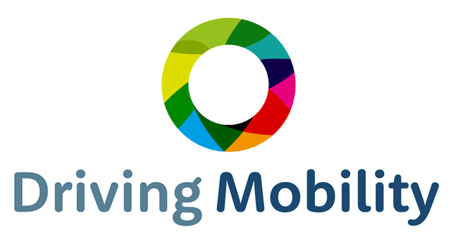 Graphic of the Driving Mobility logo