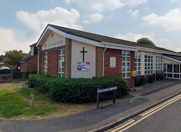 A view of the Stotfold Driving Centre, situated at the Stotfold Salvation Army building.